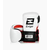 Exigo Pro Fight Boxing Gloves - White / 10oz XL