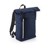 Quadra Urban Commute Roll-Top Backpack - French Navy - One Size