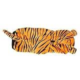 Tigerkläder för Hundar, Hundhuvtröja i Mjuk Polyester Bomull Bekväm Daily Tiger Tail Huvtröja för Teddy (2XL)
