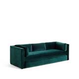 HAY Hackney 3-sits soffa tyg lola 6726 dark green