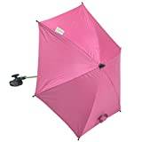 For-Your-little-One Parasol Kompatibel med Bebecar Ip Op City, Hot Pink