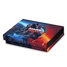 Head Case Designs Officiellt Licensierade EA Bioware Mass Effect Key Art Legendarisk grafik Vinyl Klistermärke Hud Dekal Täcka Kompatibel Med Xbox One X Console