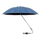 Universal Baby Parasoll - 360 graders justerbar barnvagn parasoll | UV-skyddande barnbuggyy parasoll | Vattentät Barnvagn Paraply Parasoll För Solskyddande Barnvagnar