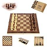 Schack backgammon, 3-i-1, schackbräde 39 x 39, schackspel trä hög kvalitet, schackspel trä ädelt, schack backgammon trä, schackbräde trä hög kvalitet, schackspel barn