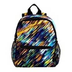Mini ryggsäck pack väska astro rymd hög hastighet sött mode, flerfärgad, 25.4x10x30 CM/10x4x12 in, Ryggsäckar