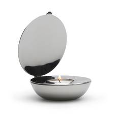 Design House Stockholm - Shell Tealight Nickel - Ljusstakar - Magnus Löfgren - Silver