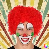 Peruk Clown 117913 - Grön