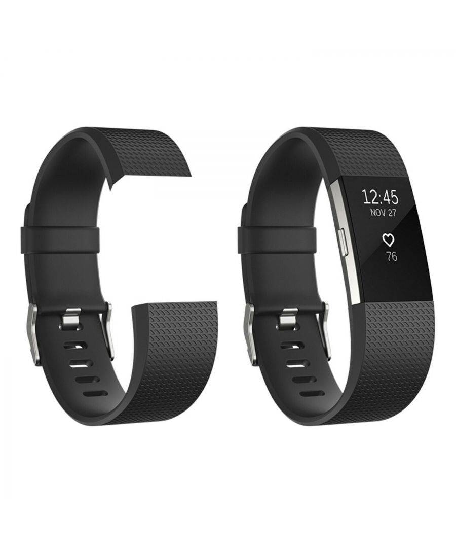 Fitbit Charge 2 HR GUNMETAL special Edn NEW IN BOX bands & Charger 