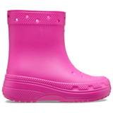 Crocs - Kid's Classic Boot - Gummistövlar Storlek M3 / W5 Färg rosa