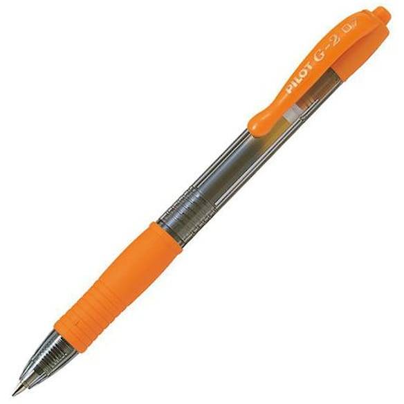 punta media color morado Pilot G2 07 Lote de 6 bolígrafos de tinta de gel 