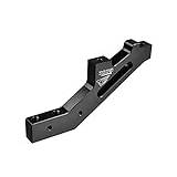 Corally Chassis Brace V2 Front Swiss 7075 T6 Hard Black
