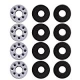 12 PCS Precision Rings Thumbsticks,Replacement Part Thumb Grip Cap Cover, Thumb Stick Motion Control for PS5,PS4,XBox One Controller