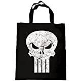 Marvel Comics – Straisher – väska axelväska – jutepåse – Skull logo