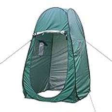 SSWERWEQ Familjetält Portable Pop Up Privacy Tent Outdoor Camping Mobile Shower Automatic Tent Summer Beach Changing Room (Color : Green)