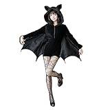 Gooyeh Cosplay vampyr fladdermus demonkostym barn/vuxna cosplay kostymer halloween cosplay kostymer vampyr drottning kostym set