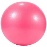 Yogaboll minibollar yoga boll pilates träningsboll professionell kvalitet slitstark och halkfri 25 cm (rosa)