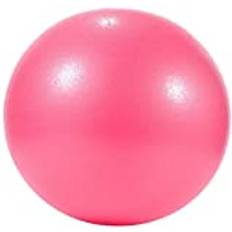 Yogaboll minibollar yoga boll pilates träningsboll professionell kvalitet slitstark och halkfri 25 cm (rosa)