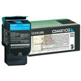 Lexmark Tonerkassett cyan 4.000 sidor, extra hög kapacitet return C544X1CG