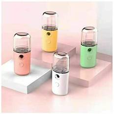 teng hong hui 2 delar sprayer USB laddningsbar ansiktsångare spray ansiktsångare luftfuktare ansikte hudvård djup återfuktande sprejare, rosa