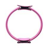 ZXSXDSAX Yoga Cirkel Women Fitness Kinetic Resistance Yoga Ring Tools Gym Workout Accessories Home Magic Circle Sport (Color : Pink)