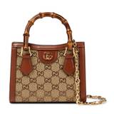 Gucci Diana Mini GG canvas tote bag - brown - One size fits all