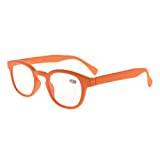 Eyekepper Färgad regnbåge läsglasögon (orange, 0,50)
