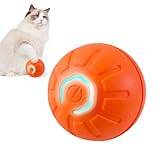 Smart Ball Hundleksak, 4,5 cm Husdjurssmart elektrisk självrullande boll, USB-laddning interaktiv husdjursträningsleksak för kattungar, valpar och andra smådjur