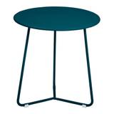 Fermob - Cocotte Occasional Table Acapulco Blue 21 - Acapulco Blue - Småbord och sidobord utomhus - Metall