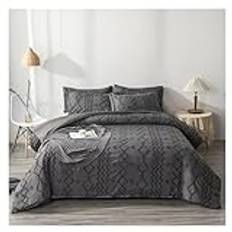 White Cover Duvet Cover Sets King Size Bedding Set Comforter Cover with Pillowcase Compatible with Double Bed Single Bed Linen,Set med täcke