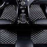 Bilgolvmattor i läder för BMW X5 2019-2024, halkfria för alla väder vattentäta bilmattor, fotdynsskydd främre bakre raden matta interiörtillbehör (C)