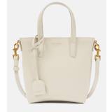 Saint Laurent Toy Shopping Mini leather tote bag - white - One size fits all
