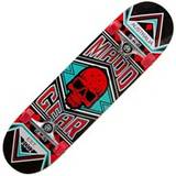 Pro Series Jest Red/Turquoise Complete Skateboard