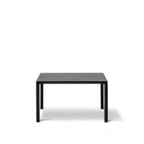 Fredericia Furniture - Piloti Table, 63 x 63 cm, Svartlackerad ek - Soffbord