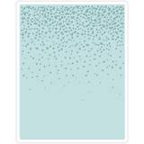 Embossing Folder - Sizzix - Snowfall/Speckles By Tim Holtz