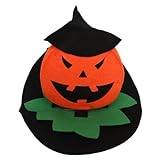 Gör Ditt Husdjur Redo för Halloween med Pumpkin Rider Knight Costume Pumpkin Wizard Witch Hat Hundkläder Dräkt för Hundar och Katter Perfekt för Halloween-fester och