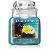 Village Candle Tropical Gateway doftljus (Glass Lid) 390 g