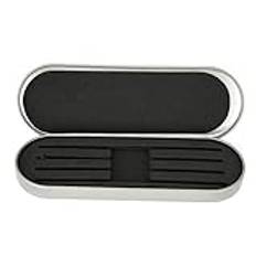 Professional Storage Box - Kosmetisk Box för Pincett Case Organizer Bäst för Lagring Eyelash Eyeliner (Silver)