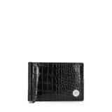 Croc Embossed Leather Wallet