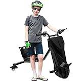 PLOTSAGE Electric Drift Trike for Children,Somatosensory Drifting Car,Drift Scooter 360°,Electric Go-Kart,Pedal Scooter,with Electric Motor