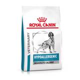 Royal Canin Veterinary Hypoallergenic Moderate Calorie hundfoder. Förpackning: 7 kg