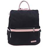 Hdbcbdj Ryggsäckar för kvinnor Casual Oxford Backpack Women Black Waterproof Nylon School Bags For Teenage High Quality Travel Tote Packbag