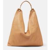The Row Bindle leather tote bag - beige - One size fits all