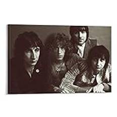 ENQIOAYAN Kändis The Who Classic Rock Band Canvas Bilder Vardagsrum Dekorativa Affischer Ingen Ram 40 x 60 cm