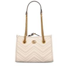 Small Gg Marmont Leather Tote Bag