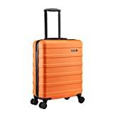Cabin Max Anode Handbagage, resväska – lätt, hårt skal, 4 hjul, smart USB-port, kombinationslås, Sevilla Orange, 55 x 40 x 20 cm