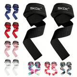 1pair Adjustable Wrist Wrap, Elastic Wrist Guard, Wrist Protection Band For Weight Lifting, Crossfit, Powerlifting, Strength Training, Sports & Fitness