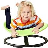 Swiel stol för barn, autistisk svängbar stol för barn, sensorisk svängbar barnstol, barns sittställning och träning kroppskoordinering och balansterapiutrustning, åldrarna 3-12 (grön)