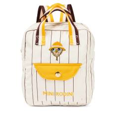 Mini Rodini Owl embroidered backpack - white - One size fits all