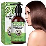 Rosmarin schampo | Naturligt rosmarinstärkande schampo | 3,52 oz Effektivt Frizz Dismiss-schampo för hårrengöring och hårbottenvård Jomewory