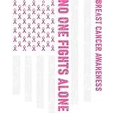 H210812 04 USA Flag Breast Cancer Awareness Poster A5 - Inspirerande Motiverande Väggkonst dagligt liv Citat uppmuntrande berömda korta fraser inspirerande ord andligt hopp meddelanden framgång ordsp